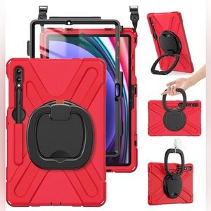 Red Tablet Case with Stand